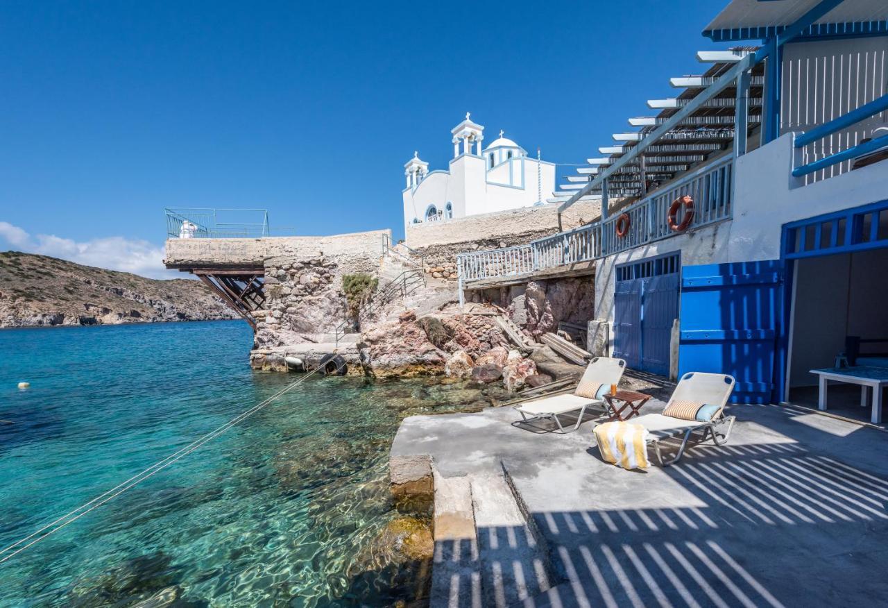 Aquanis Anchored, Sea Front House, Firopotamos Exterior photo