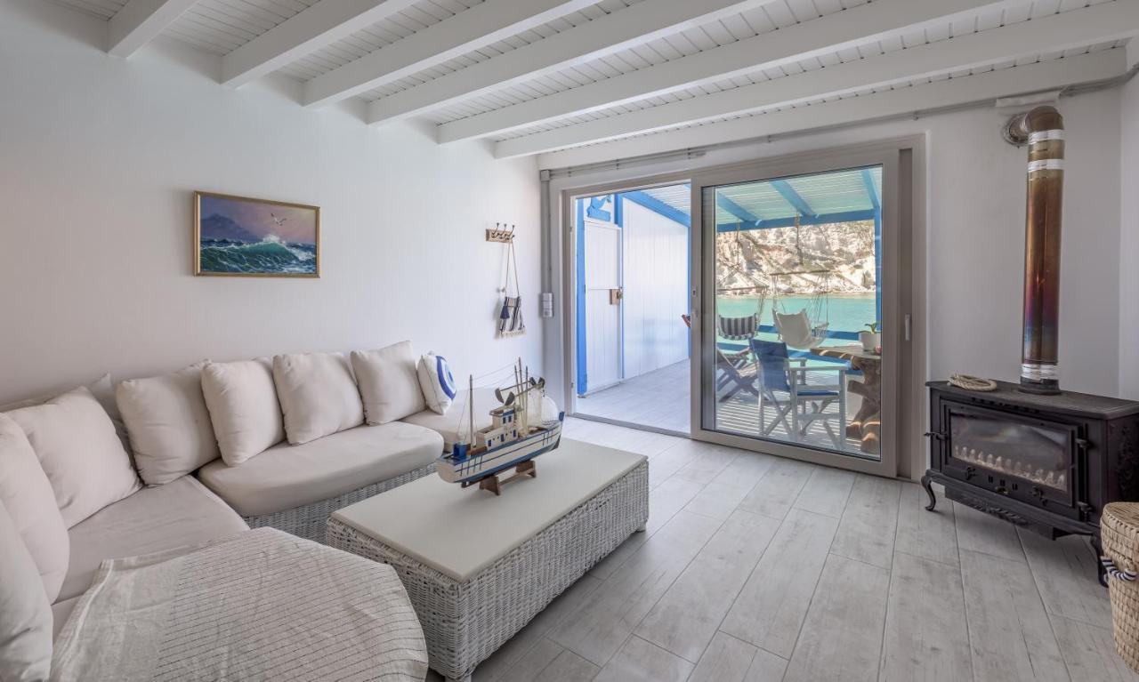 Aquanis Anchored, Sea Front House, Firopotamos Exterior photo